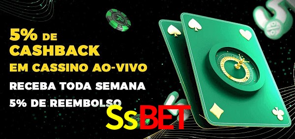 Promoções do cassino ao Vivo Ssbet